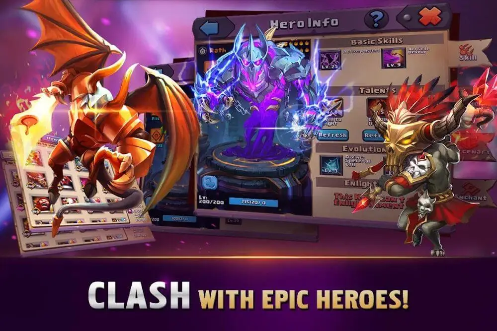 Screenshot of the Clash of Lords 2: Guild Castle game