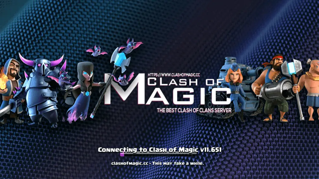 Screenshot of the Clash of Magic game