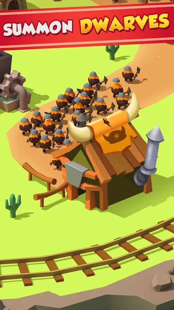 Screenshot of the Clicker Tycoon Idle Mining app