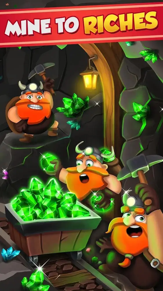 Screenshot of the Clicker Tycoon Idle Mining app