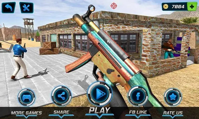 Screenshot of the Combat Shooter 2 game
