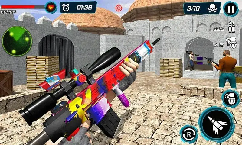 Screenshot of the Combat Shooter 2 game
