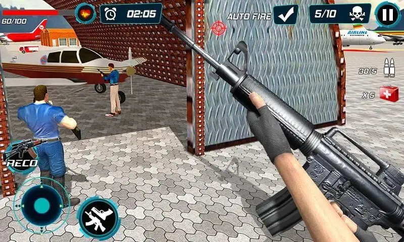 Screenshot of the Combat Shooter 2 game