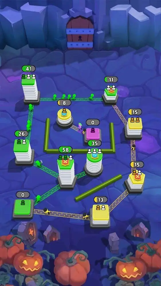 Screenshot of the Conquer the City: Tower War app