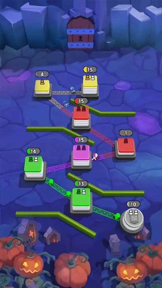 Screenshot of the Conquer the City: Tower War app