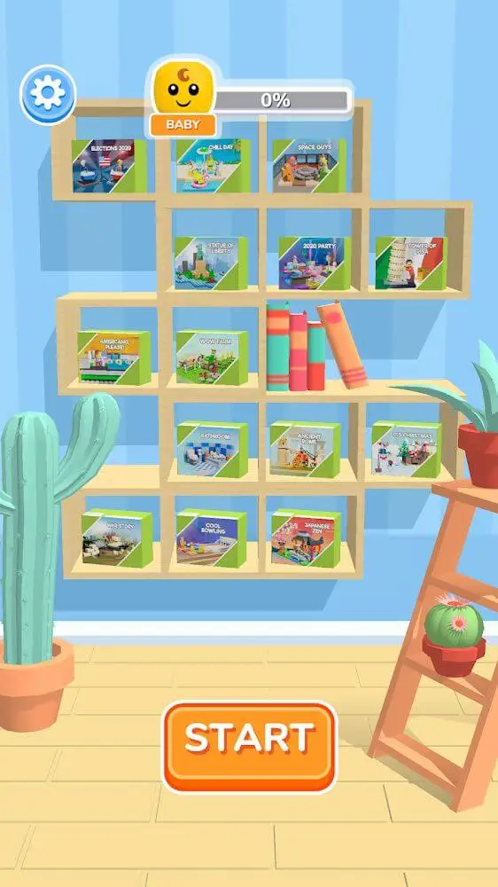 Screenshot of the Construction Set app