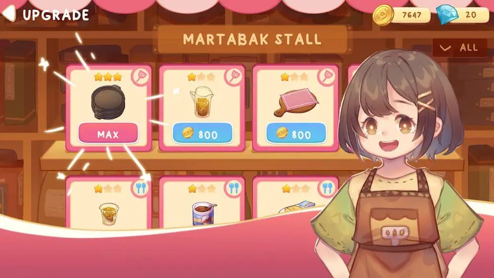 Screenshot of the Cooking Chef Story: Food Park game