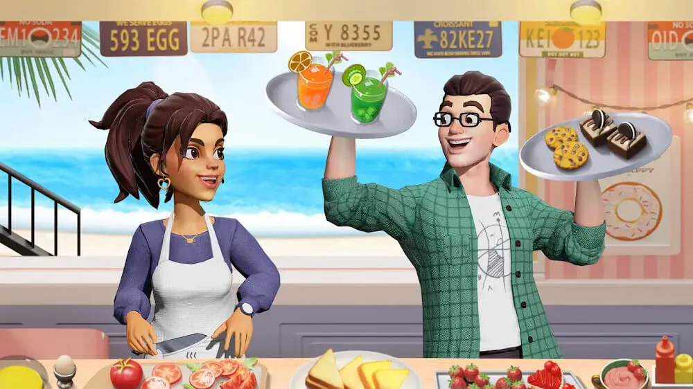 Screenshot of the Cooking Confidential game