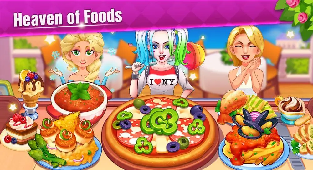 Screenshot of the Cooking Family game