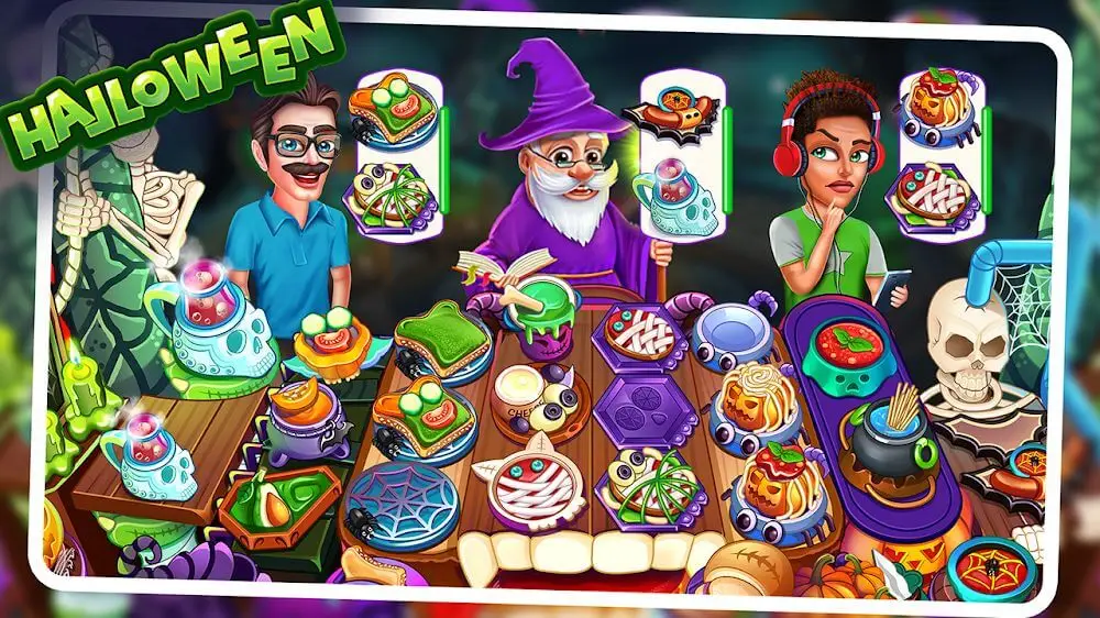 Screenshot of the Cooking Party: Food Fever game