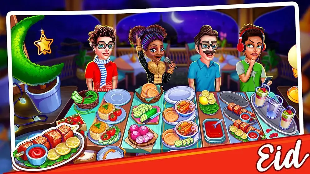 Screenshot of the Cooking Party: Food Fever game