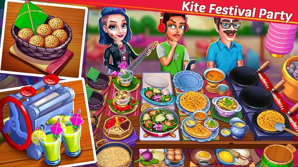 Screenshot of the Cooking Party: Food Fever game