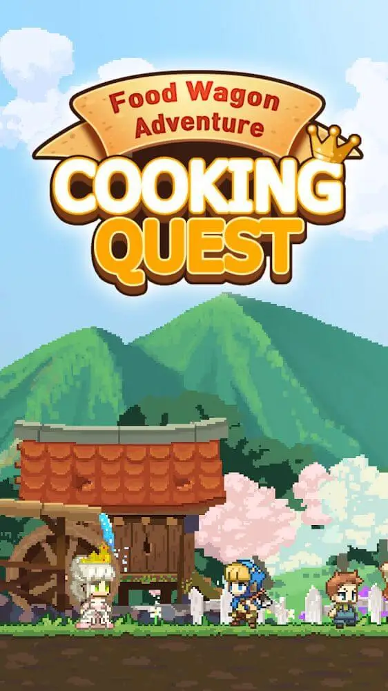 Screenshot of the Cooking Quest VIP app