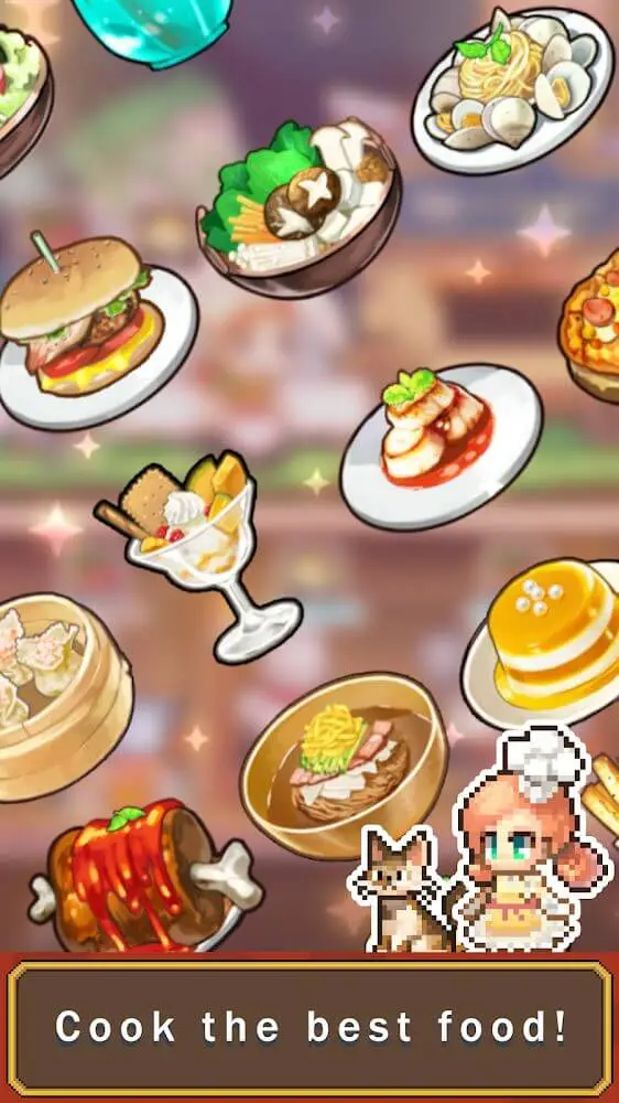 Screenshot of the Cooking Quest VIP app