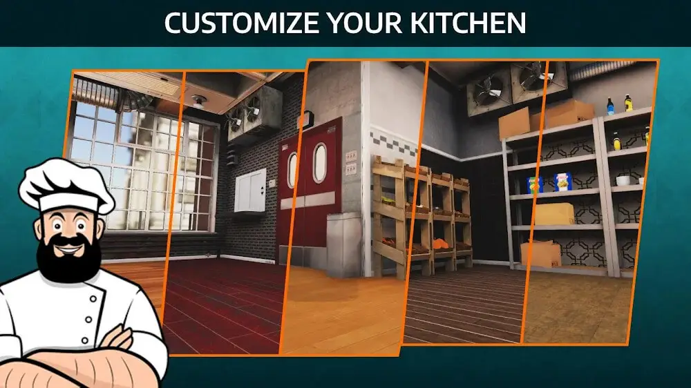 Screenshot of the Cooking Simulator Mobile game