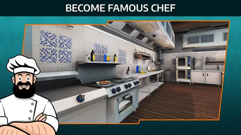 Screenshot of the Cooking Simulator Mobile game