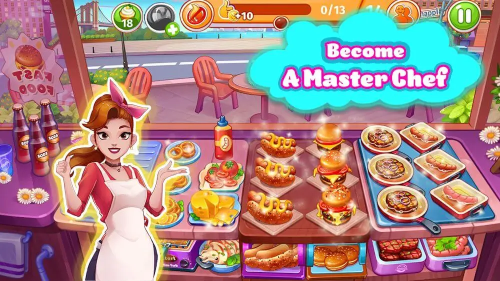 Screenshot of the Cooking Speedy game