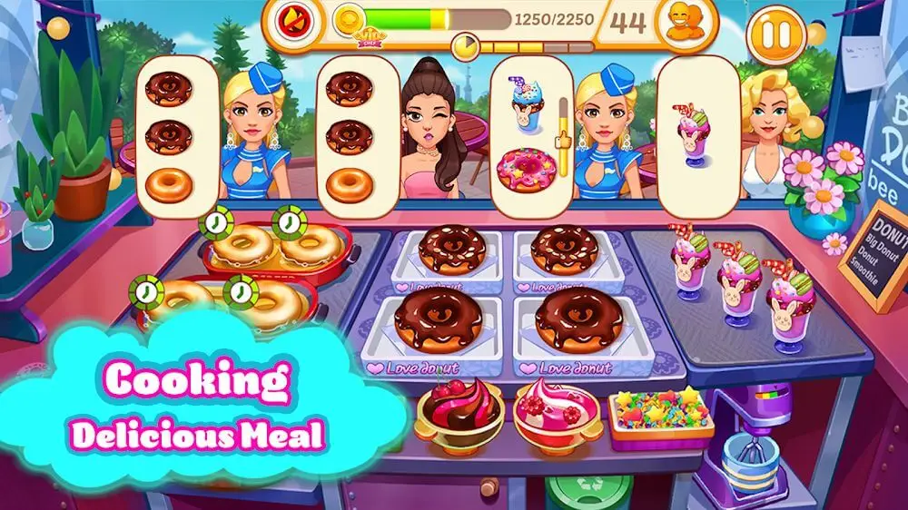 Screenshot of the Cooking Speedy game
