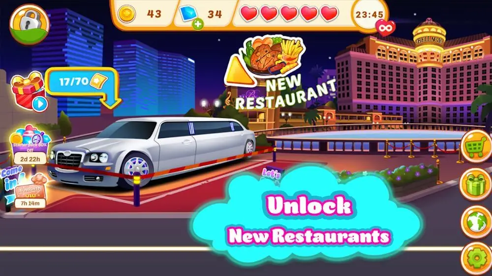 Screenshot of the Cooking Speedy game