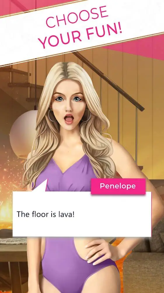 Screenshot of the Couple Up! Love Show app