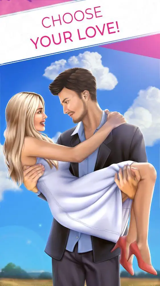 Screenshot of the Couple Up! Love Show app