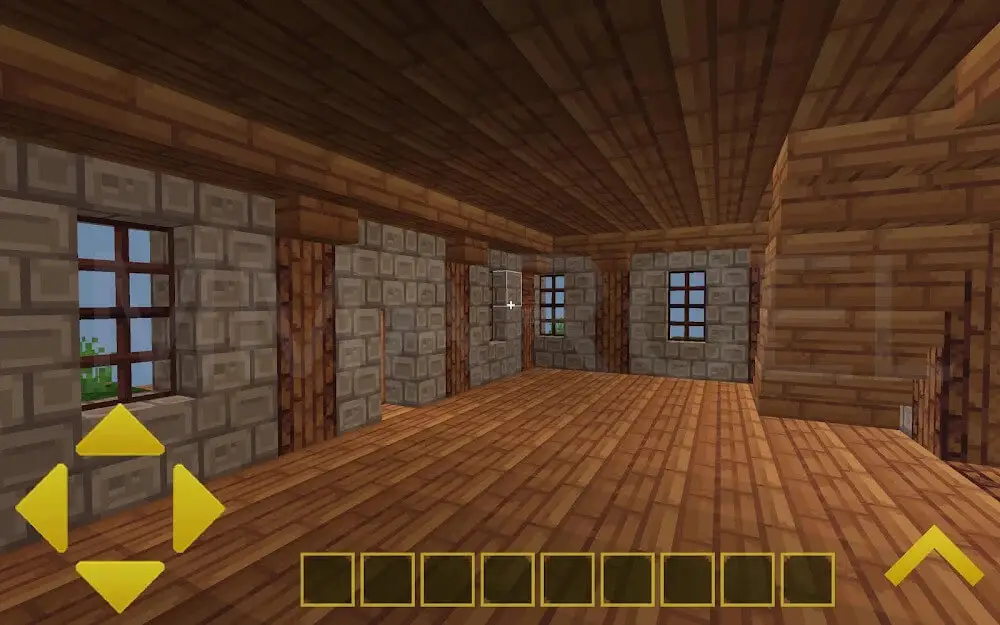 Screenshot of the Crafting and Building game
