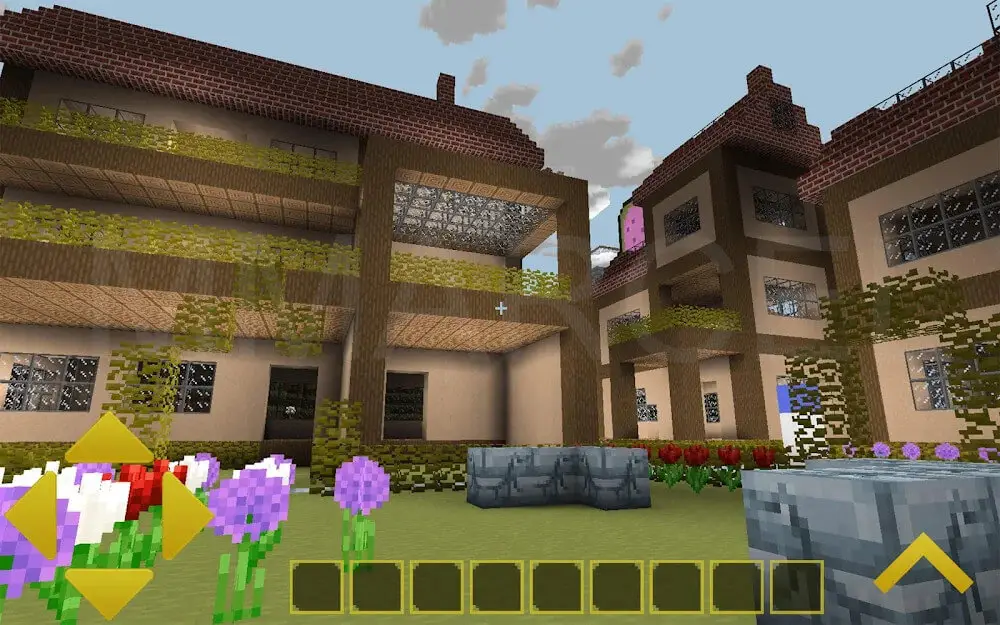 Screenshot of the Crafting and Building game