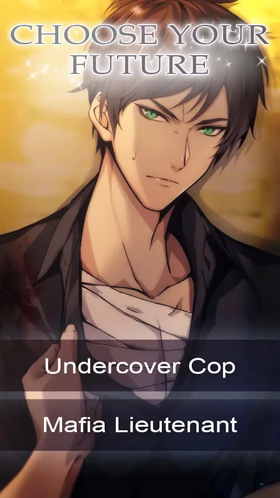 Screenshot of the Criminal Desires app