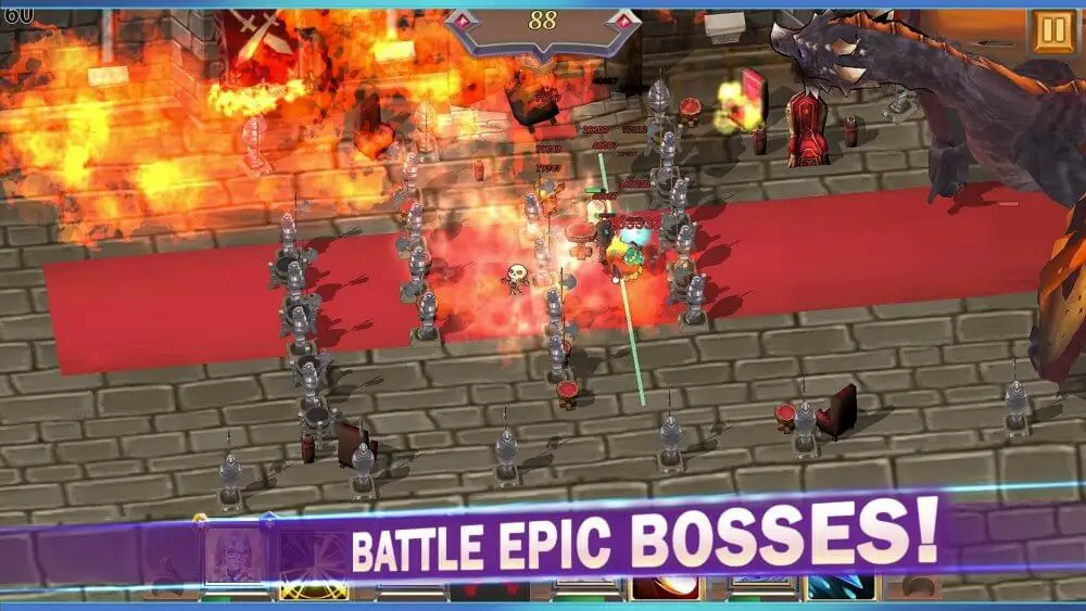 Screenshot of the Crystal Maidens game