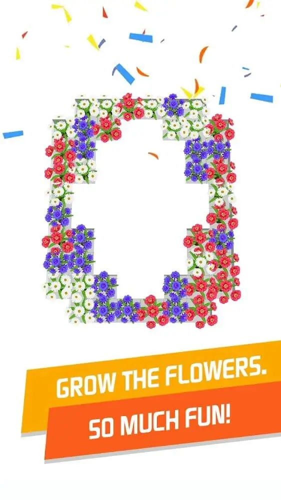 Screenshot of the Cut Grass app