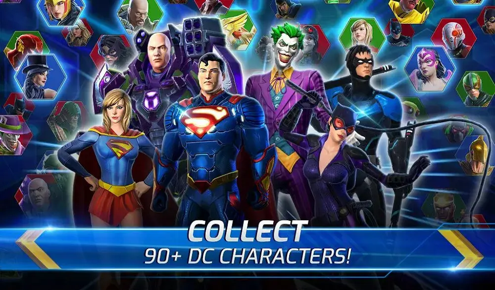 Screenshot of the DC Legends game