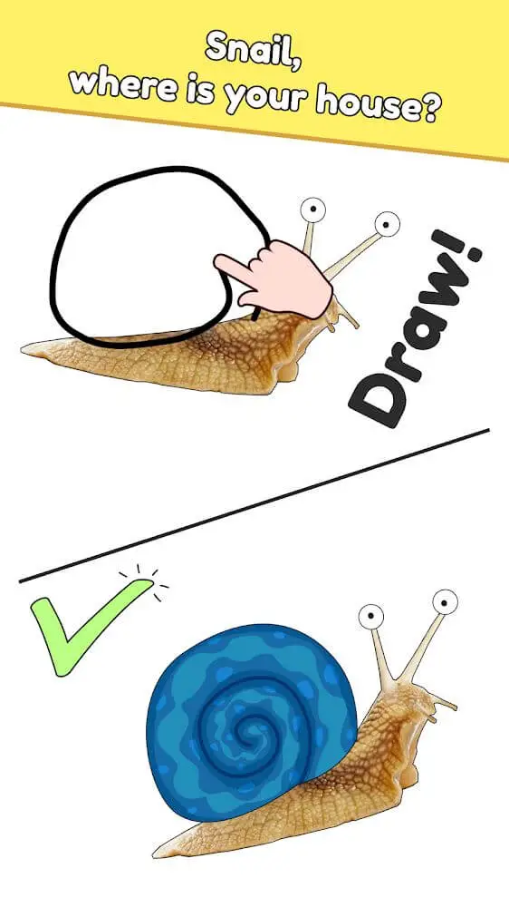 Screenshot of the DOP: Draw One Part app