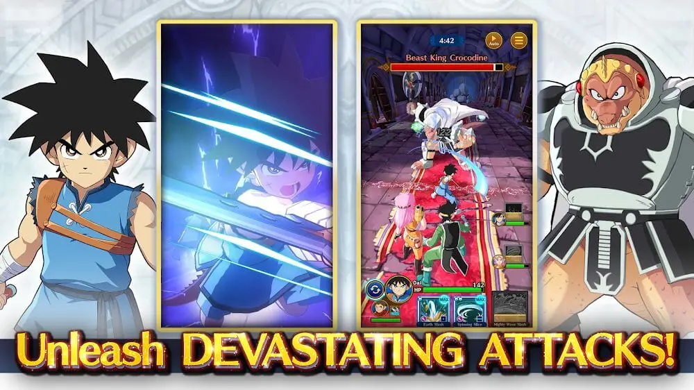 Screenshot of the DQ Dai game