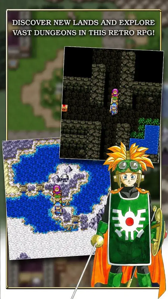 Screenshot of the DRAGON QUEST II app