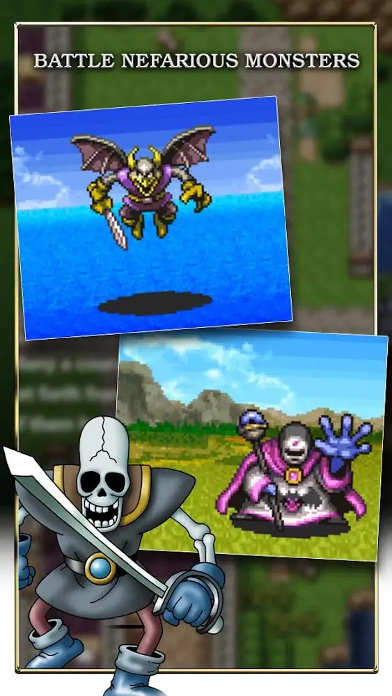 Screenshot of the DRAGON QUEST II app