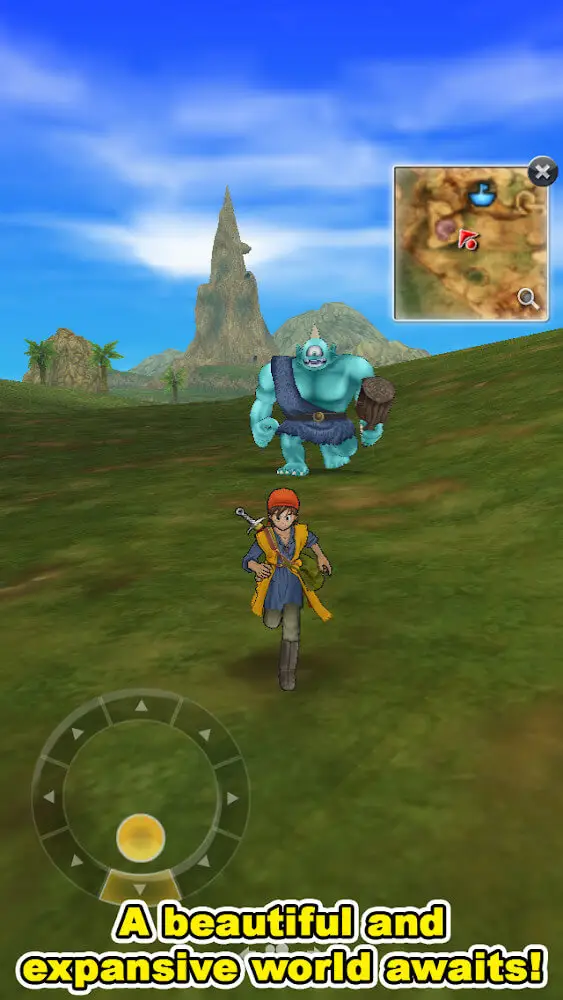 Screenshot of the DRAGON QUEST VIII app