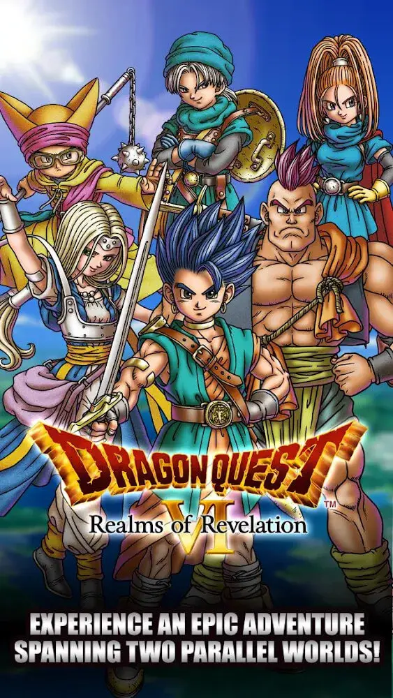 Screenshot of the DRAGON QUEST VI app