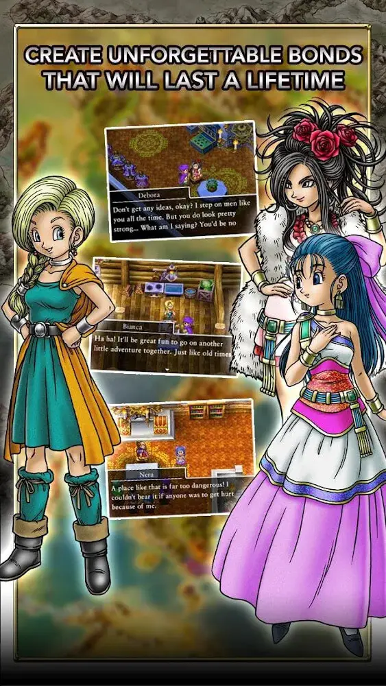 Screenshot of the DRAGON QUEST V app