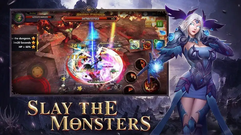 Screenshot of the Darkness V game