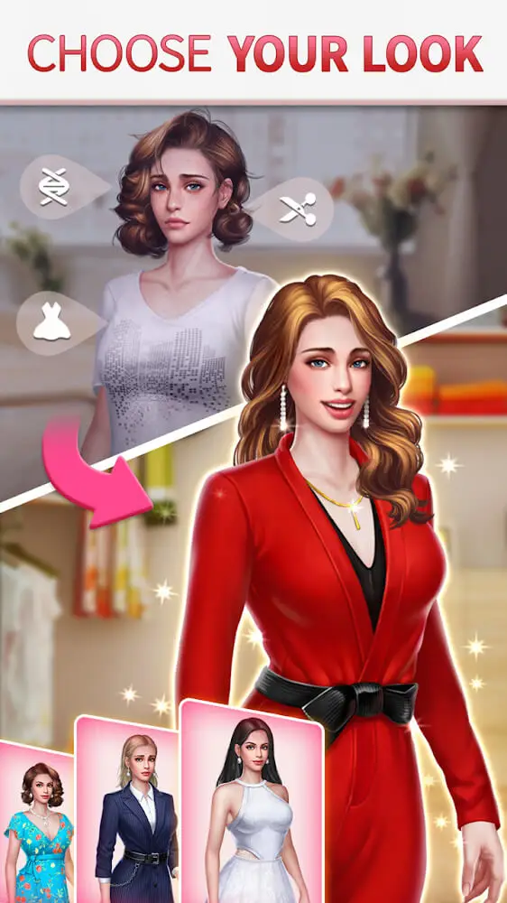 Screenshot of the Dating Stories: Love Episodes app