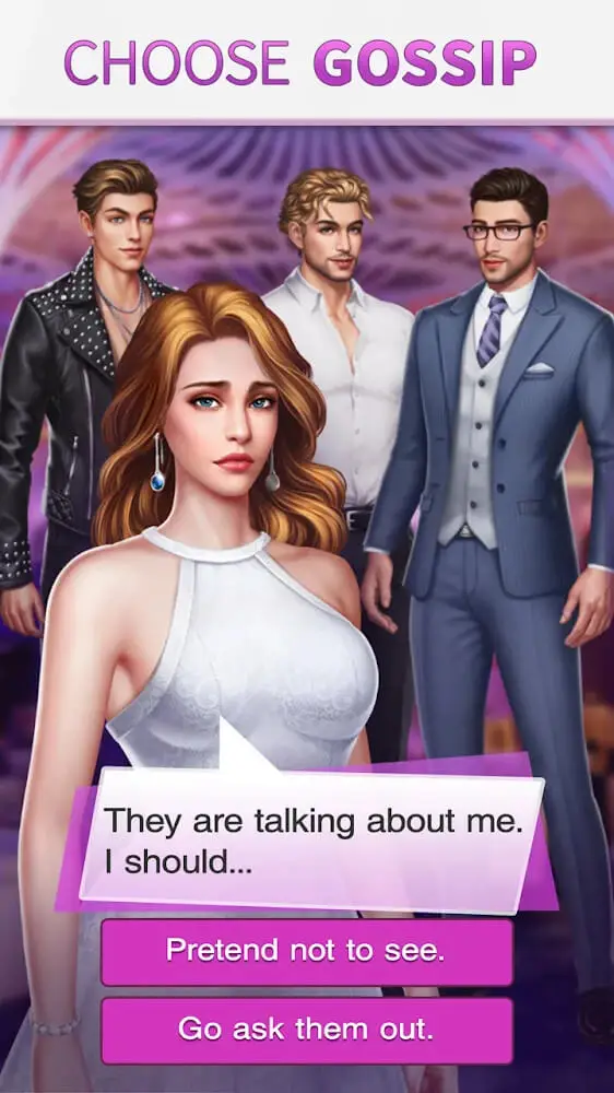 Screenshot of the Dating Stories: Love Episodes app