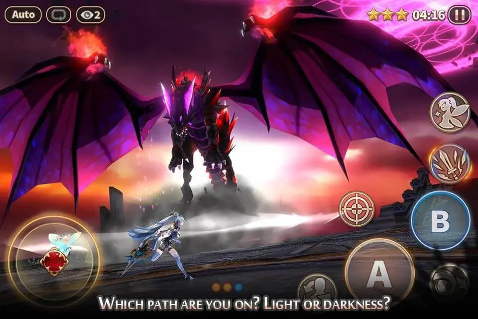 Screenshot of the Dawn Break Origin game