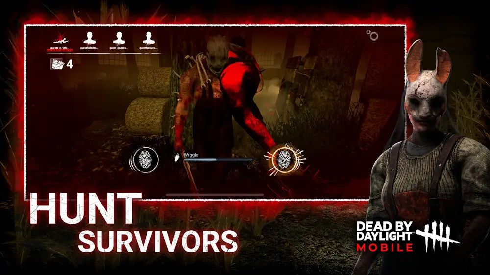 Screenshot of the Dead by Daylight Mobile game