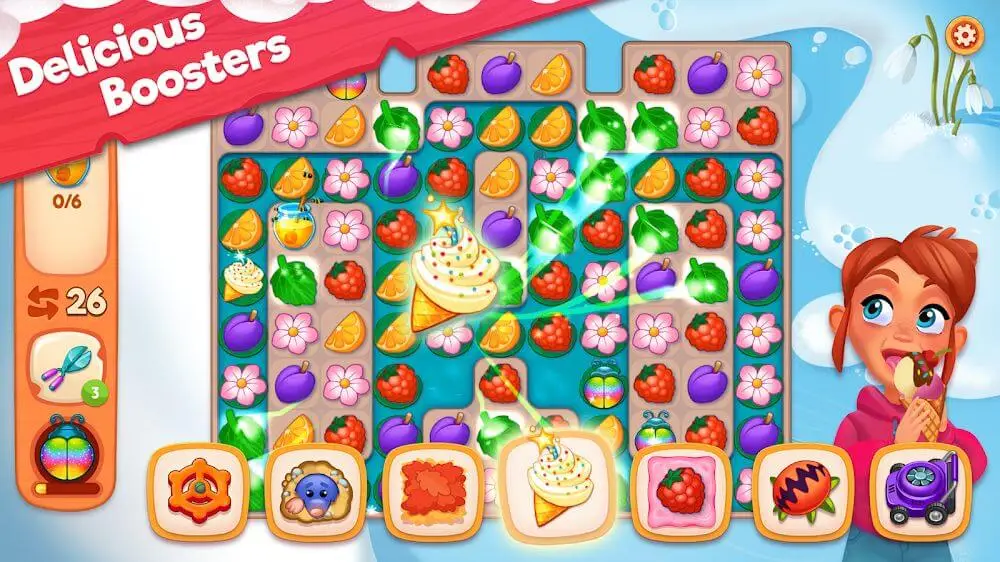 Screenshot of the Delicious Bed & Breakfast game