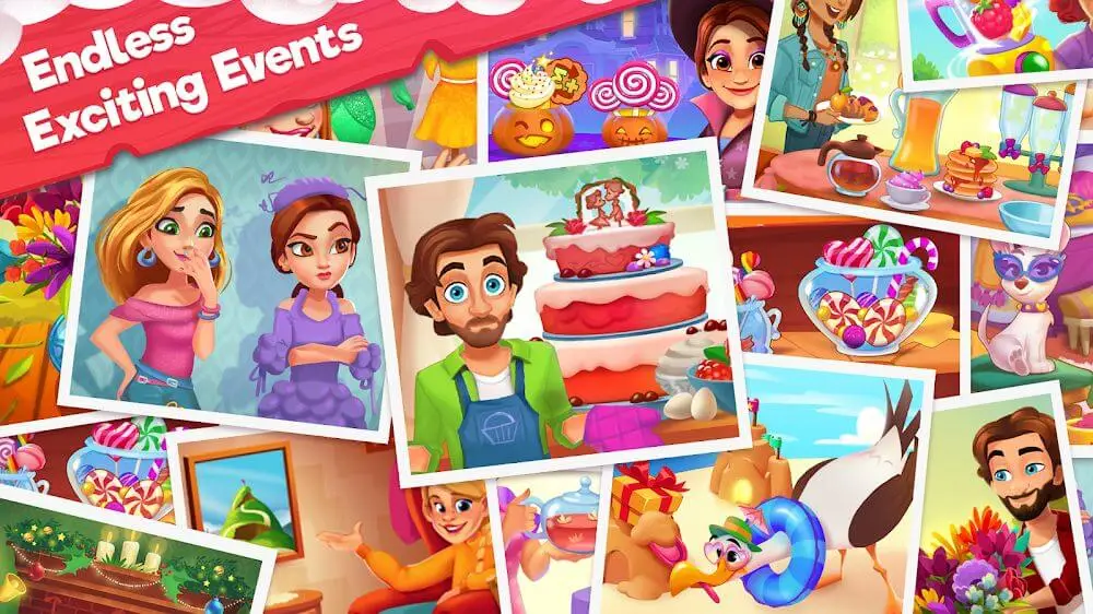 Screenshot of the Delicious Bed & Breakfast game