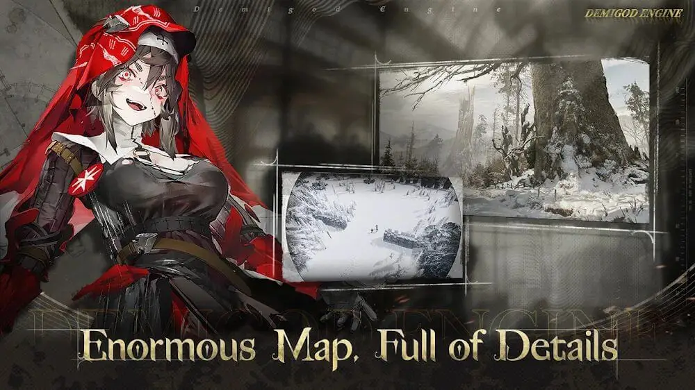 Screenshot of the Demigod Engine game