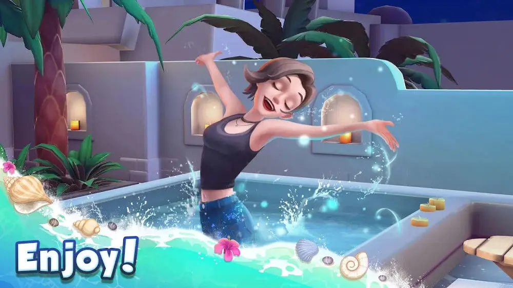 Screenshot of the Design Island game