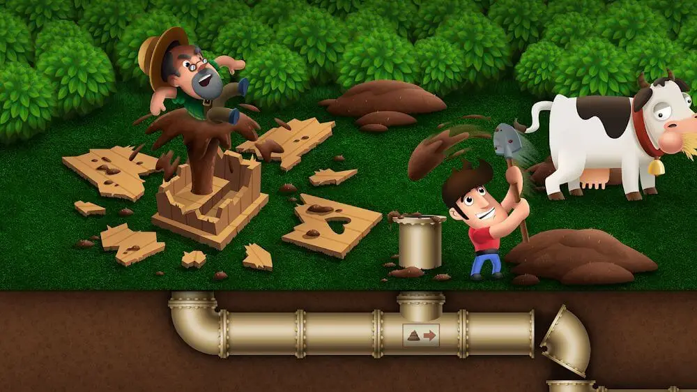 Screenshot of the Diggy's Adventure: Family Maze game