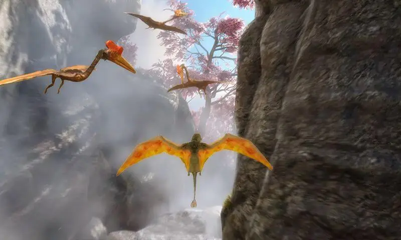 Screenshot of the Dimorphodon Simulator game