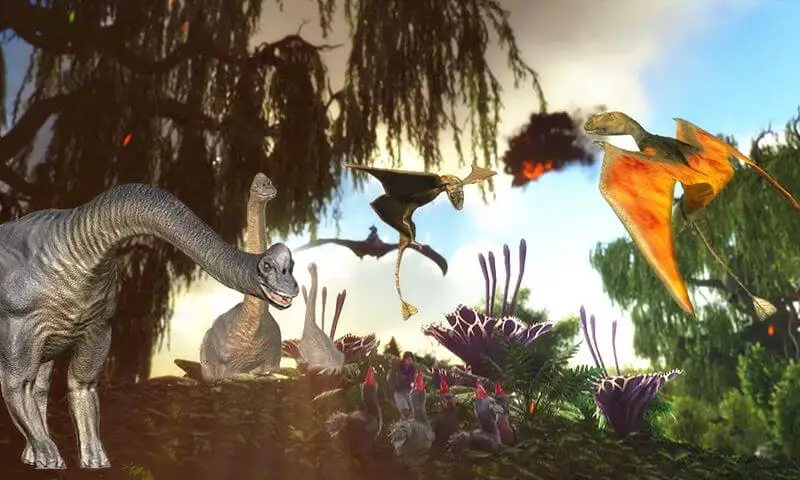 Screenshot of the Dimorphodon Simulator game